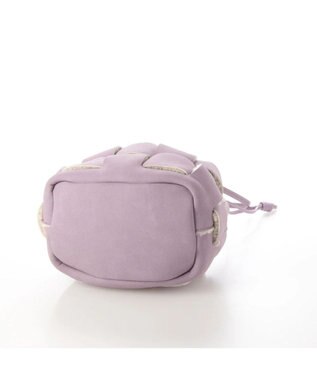 UNBILLION kakatoo スエード調合皮メッシュドロスト ラベンダー