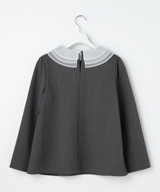 Feroux 【先行予約】2WAYレースカラー美シルエット セットアップ グレー系