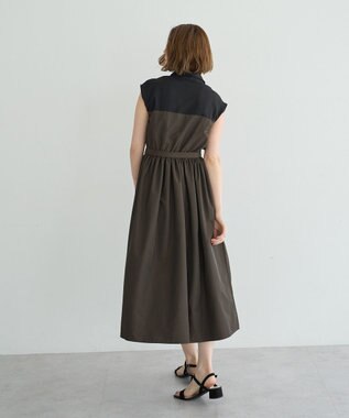 YECCA VECCA ドッキングワンピース Dark Brown