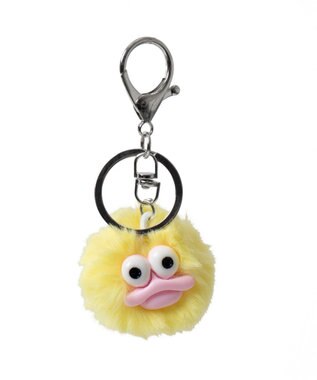 WEGO ミニくわくわモンスターぬいぐるみキーホルダー イエロー