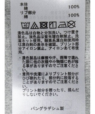 AMERICAN HOLIC 発泡ロゴポンチプルオーバー Light Gray Mixture