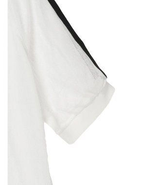 Green Parks オズワルド／メッシュラインプルオーバー White