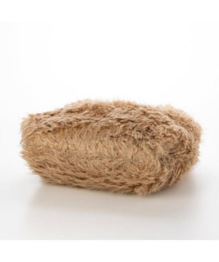 UNBILLION カシュカシュ cachecache / シャギーエコファーショッパーバッグ キャメル