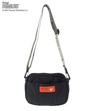 Green Parks ■ＰＥＡＮＵＴＳ　キルティングショルダーＳ Black