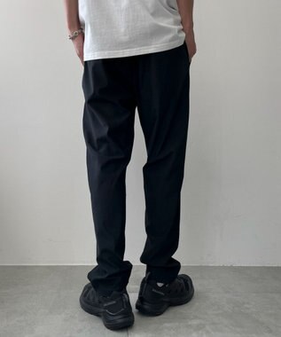 WEGO 【接触冷感/ストレッチ/ウエストゴム/MLサイズ展開/超COOL/快適】アイスパンツ ブラック