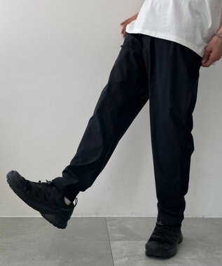 WEGO 【接触冷感/ストレッチ/ウエストゴム/MLサイズ展開/超COOL/快適】アイスパンツ ブラック