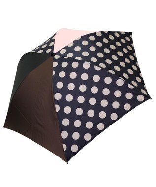 +RING 【UVカット90%以上】【数量限定】レディース向け  折傘 55cm MLT T1231 マルチカラー