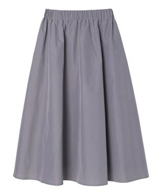 Green Parks ・ＥＬＥＮＣＡＲＥ　ＤＵＥ　タフタフレアスカート Gray