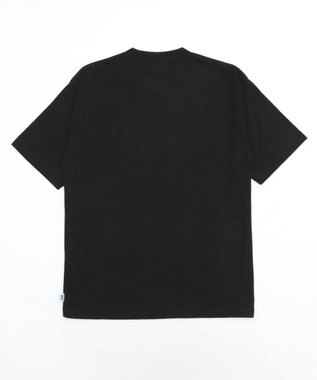 WEGO 【ユニセックス着用ITEM/MLサイズ展開】DISCUS　USAコットンブレンドクルーＴ ブラック