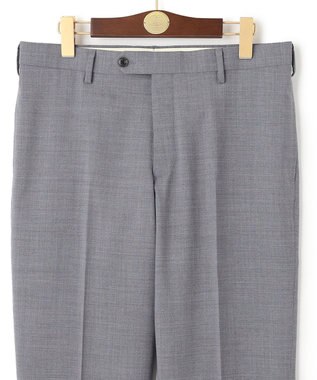 J.PRESS MEN 【PEPPIN MERINO COMFORT】プレーン スラックス / ノータック ライトグレー系