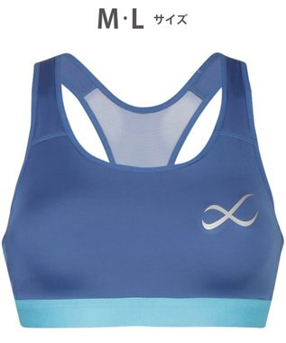 CW-X 【WOMEN】 CW-X 【スポーツ時のゆれからバストを守る】 SPORTSゆれケアBra 吸汗速乾（本体） HTY020 /ワコール ブルー