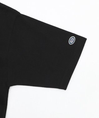 WEGO 【ユニセックス着用ITEM/MLサイズ展開】DISCUS　USAコットンブレンドクルーＴ ブラック