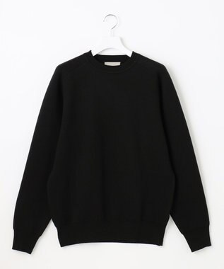 UNFILO MENS MOVE TEX クルーネック ニット ブラック系