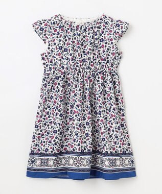 ANY KIDS 総柄 サマーワンピース モロッカン