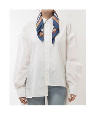 UNBILLION カカトゥ kakatoo / マリンガーランド柄シルクスカーフ ネイビー