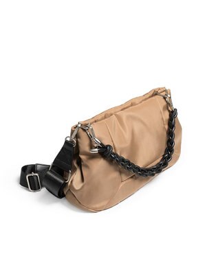 MioFIRANO FRAME D001 ハンドバッグ はっ水 BEIGE