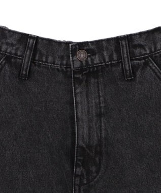 WEGO ヴィンテージウォッシュカーゴハーフパンツ ブラックその他