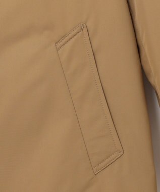 J.PRESS MEN 【ビジネス対応可】ベーシックタフタ ステンカラーダウンコート ベージュ系