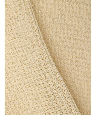 Green Parks ざっくりメッシュニットチュニック Beige