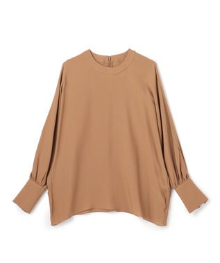 BEIGE， 【S-size】BRISSAC / プルオーバーブラウス Camel