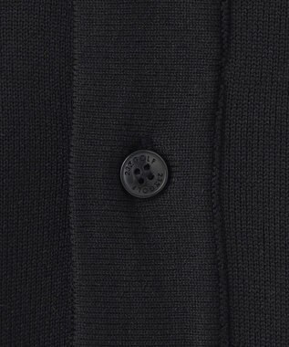 23区GOLF 【MEN】通気性抜群でムレにくい ニットポロシャツ ブラック系