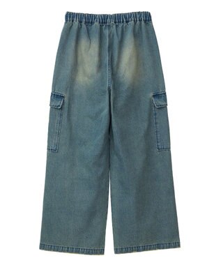 Green Parks ＥＧＯＩＳＴブリーチデニムカーゴパンツ Indigo