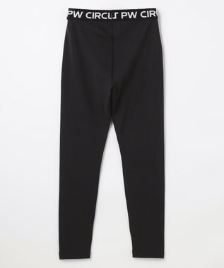 PW CIRCULUS 【WOMEN】裏起毛レギンスパンツ ゴルフウェア レディース ブラック系
