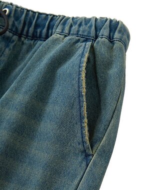 Green Parks ＥＧＯＩＳＴブリーチデニムカーゴパンツ Indigo