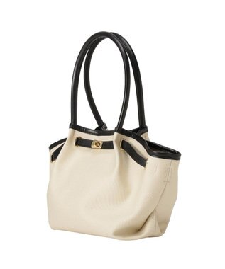 AMERICAN HOLIC 【2点SET】ベルトラウンドトートバッグ Off White