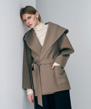 uncrave メルトンリバー フーデットコート