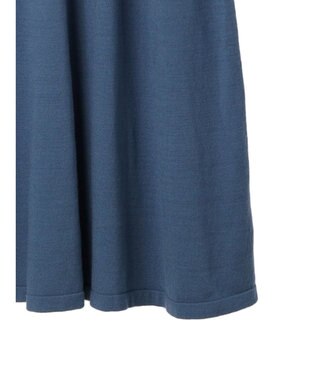 Green Parks armonia. 袖ボリュームニットワンピース Blue