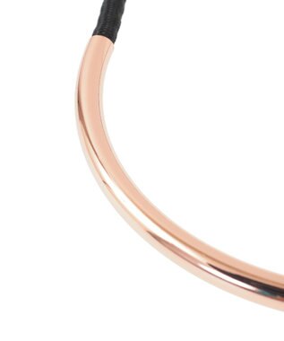 YECCA VECCA アーチラインコードネックレス Gold
