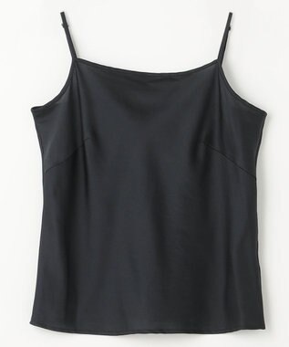 GRACE CONTINENTAL チュール刺繍トップ ブラック