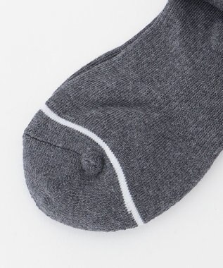 23区GOLF 【WOMEN】ロゴ ハイソックス グレー系