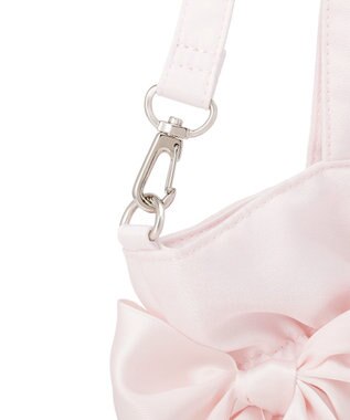 Maison de FLEUR オーガンジーダブルリボン2Wayトートバッグ Light Pink