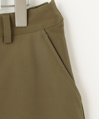 PW CIRCULUS 【WOMEN】【ストレッチ/撥水】インナー付き バックプリーツ スカート カーキ系