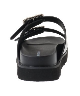 AMERICAN HOLIC ビジューフラットサンダル Black