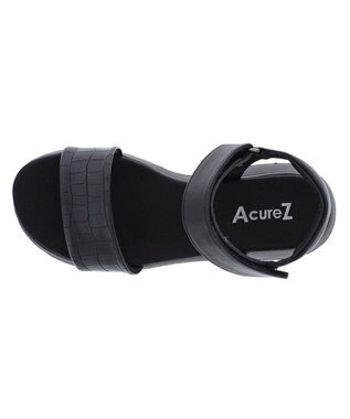 AcureZ オトナのスポサン ベルトデザイン「軽×ラクサンダル」 ブラック