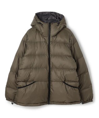 UNFILO MENS 【OCEANS YouTube 掲載】TAION×UNFILO リバーシブルフードダウン チャコール×オリーブ