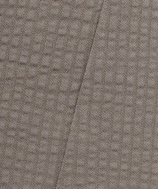 J.PRESS LADIES L 【WEB限定カラーあり・抗菌消臭・吸水速乾】サッカージャージー キーネック カットソー ブラウン系