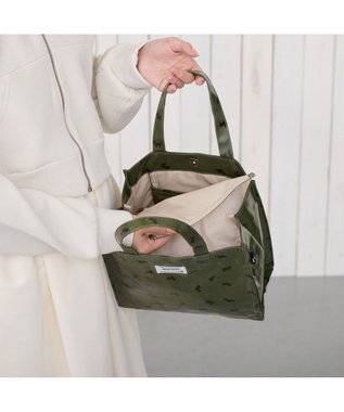 ROOTOTE 3601【ラミネート加工 正方形型】 EU.スクエア.ラミネート-S 02：グランパ