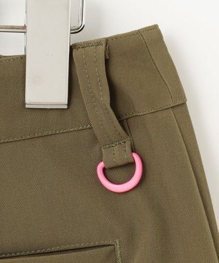 PW CIRCULUS 【WOMEN】【ストレッチ/撥水】インナー付き バックプリーツ スカート カーキ系