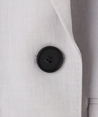 ICB L 【接触冷感・速乾・防シワ・洗える】 レーヨンライクトロ テーラードジャケット ライトグレー系