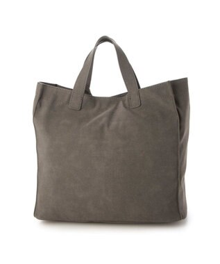 UNBILLION カシュカシュ cachecache / スエード調ショッパートートバッグ ダークグレー