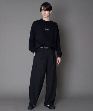 WEGO ワンポイントT（LS） ブラック