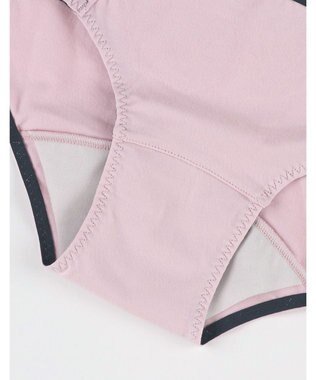 une nana cool 綿ベア天竺 カラーブロッキング サニタリーショーツ ピンク