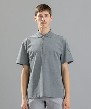 JOSEPH HOMME 【接触冷感】アイスコットンカノコ　ポロ ピーコックグリーン系