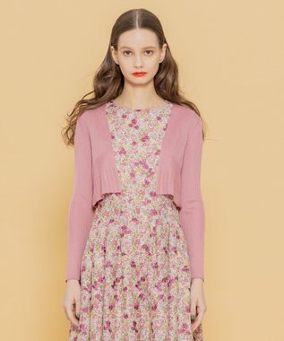 TOCCA 【洗える！】AJISAI ボレロ ピンク系