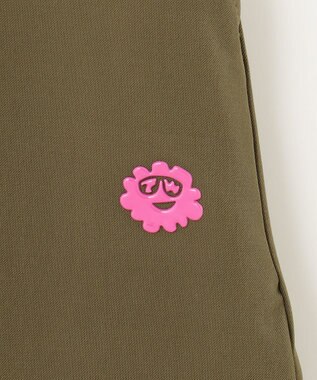 PW CIRCULUS 【WOMEN】【ストレッチ/撥水】インナー付き バックプリーツ スカート カーキ系