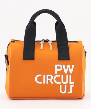 PW CIRCULUS 【UNISEX】PW ロゴ ボストンカートバッグ ゴルフ オレンジ系